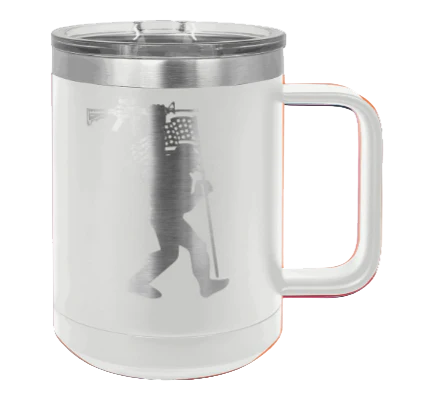 Squatch AR Flag - 15oz Mug Laser Engraved - Image 16