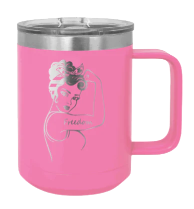 Freedom Girl - 15oz Mug Laser Engraved - Image 12