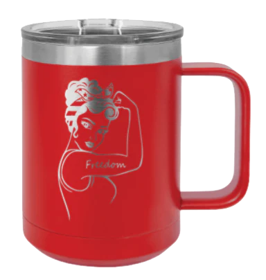Freedom Girl - 15oz Mug Laser Engraved - Image 14