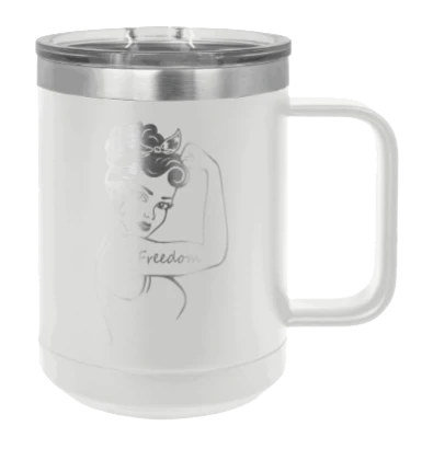 Freedom Girl - 15oz Mug Laser Engraved - Image 16