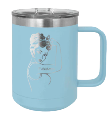 Freedom Girl - 15oz Mug Laser Engraved - Image 6
