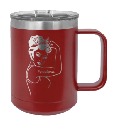 Freedom Girl - 15oz Mug Laser Engraved - Image 8