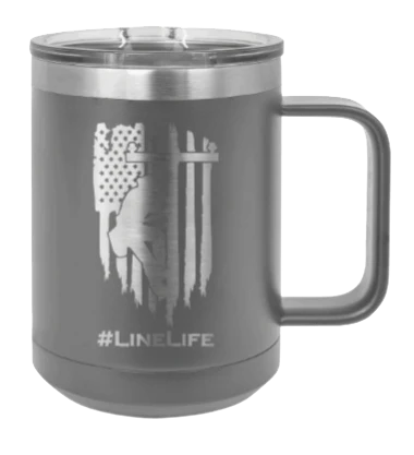 #Linelife - 15oz Mug Laser Engraved - Image 4