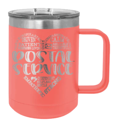 Postal Service - 15oz Mug Laser Engraved - Image 3