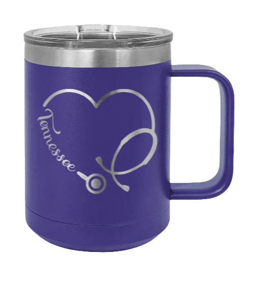 Tennessee Nurse - 15oz Mug Laser Engraved - Image 12