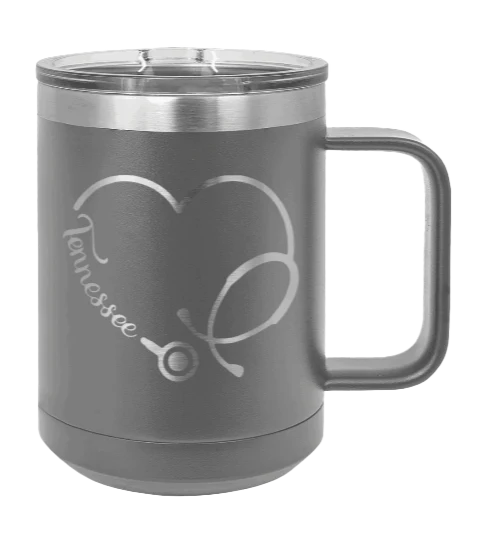 Tennessee Nurse - 15oz Mug Laser Engraved - Image 3