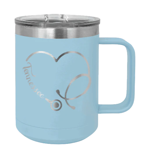 Tennessee Nurse - 15oz Mug Laser Engraved - Image 5
