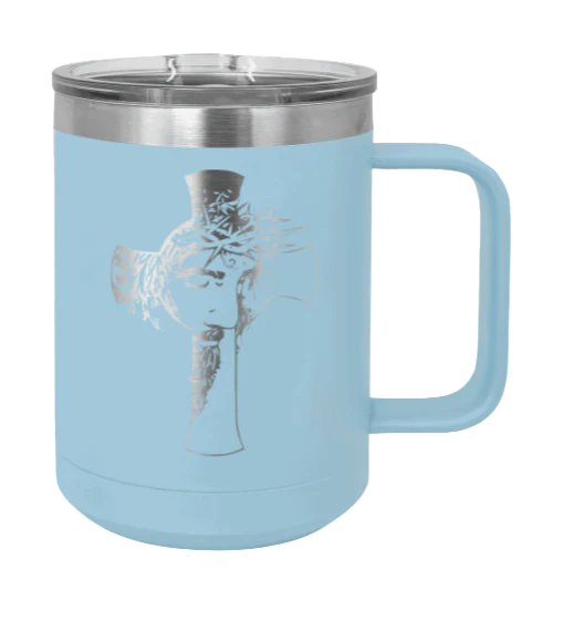 Jesus Cross - 15oz Mug Laser Engraved - Image 6