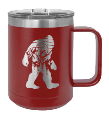 Sasquatch - 15oz Mug Laser Engraved - Image 8