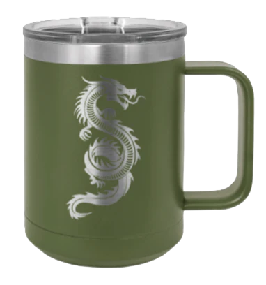 Dragon - 15oz Mug Laser Engraved - Image 10