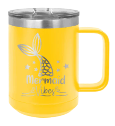 Mermaid - 15oz Mug Laser Engraved - Image 17