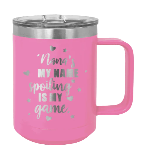 Nana's My Name - 15oz Mug Laser Engraved - Image 12