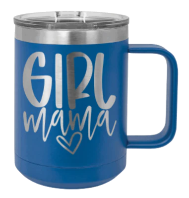 Girl Mama - 15oz Mug Laser Engraved - Image 2