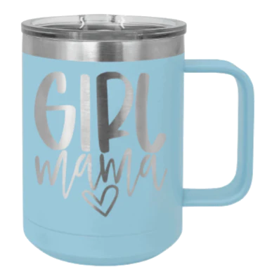 Girl Mama - 15oz Mug Laser Engraved - Image 6