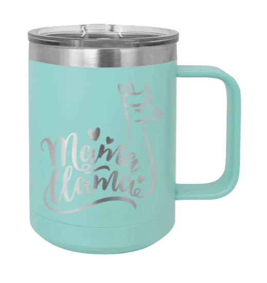 Mama Llama - 15oz Mug Laser Engraved - Image 15