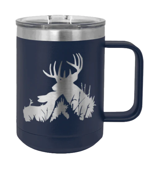Buck & Doe - 15oz Mug Laser Engraved - Image 9