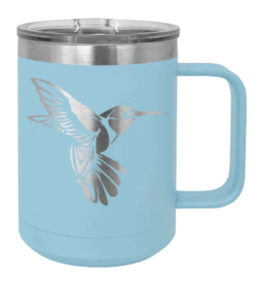 Hummingbird - 15oz Mug Laser Engraved - Image 6