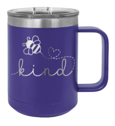 Bee Kind - 15oz Mug Laser Engraved - Image 13
