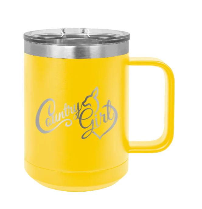 Country Girl - 15oz Mug Laser Engraved - Image 17