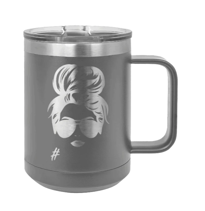 Hairbun - 15oz Mug Laser Engraved - Image 4
