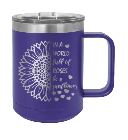 In A World Full of Roses - 15oz Mug Laser Engraved - Image 13