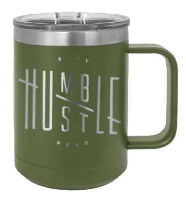 Stay Humble - 15oz Mug Laser Engraved - Image 10