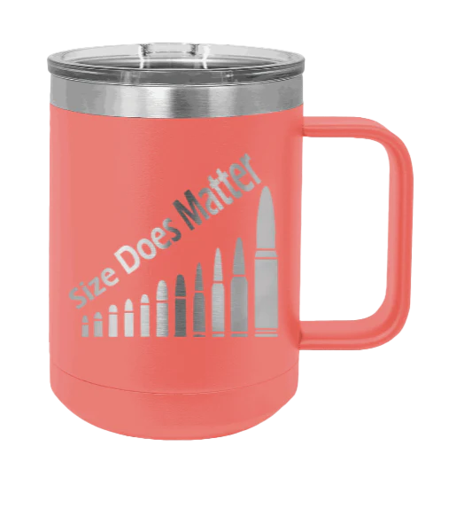 Size Matters - 15oz Mug Laser Engraved - Image 3