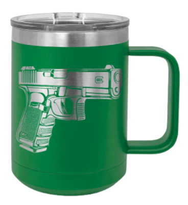 Glock - 15oz Mug Laser Engraved - Image 5