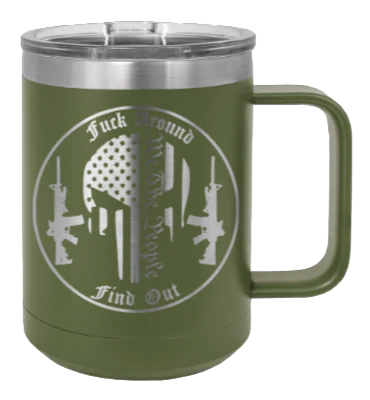 FAFO Punisher - 15oz Mug Laser Engraved - Image 10