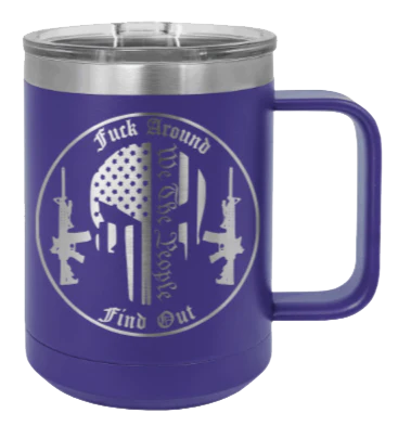 FAFO Punisher - 15oz Mug Laser Engraved - Image 13