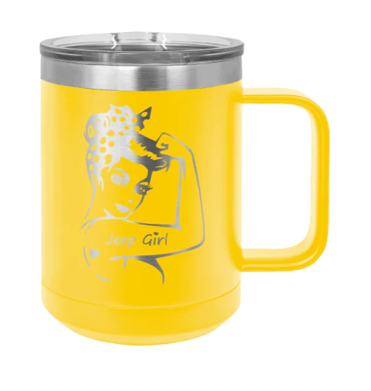 Jeep Girl - 15oz Mug Laser Engraved - Image 17
