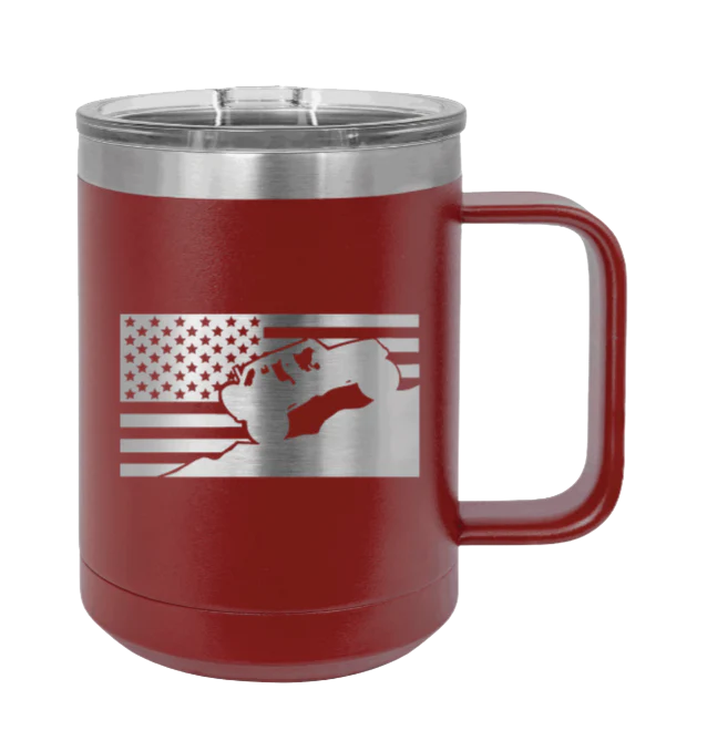 Jeep Flag 2 - 15oz Mug Laser Engraved - Image 8