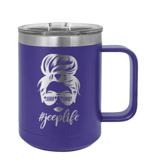 Jeep Life - 15oz Mug Laser Engraved - Image 13