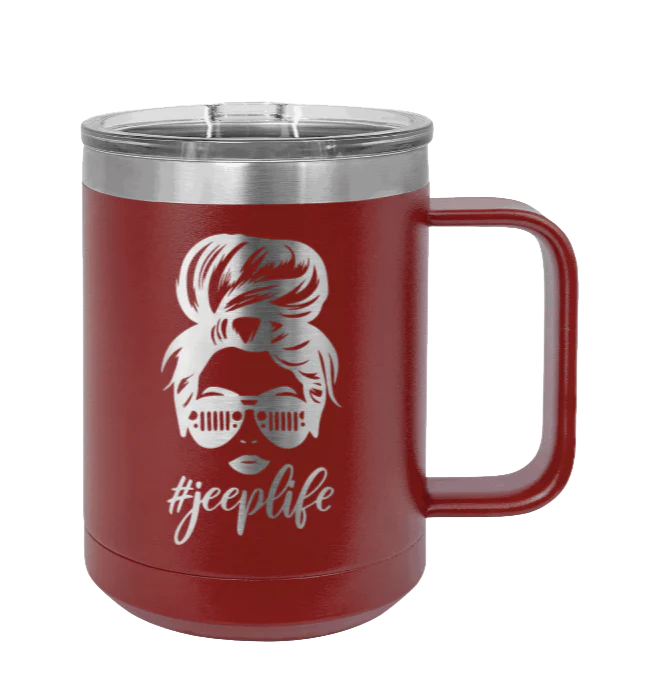 Jeep Life - 15oz Mug Laser Engraved - Image 8