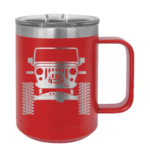 Jeep TJ - 15oz Mug Laser Engraved - Image 14