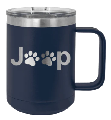 Jeep Paws - 15oz Mug Laser Engraved - Image 9