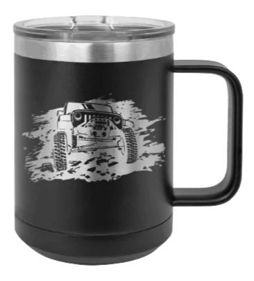 JK Crawler - 15oz Mug Laser Engraved
