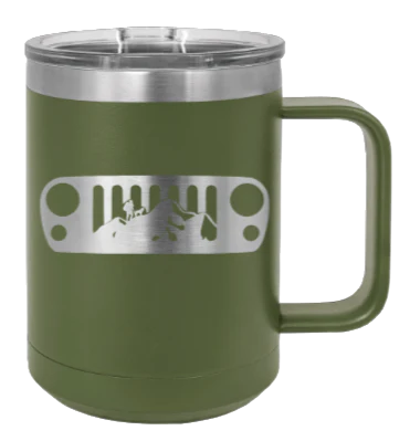 JK Grill Mountains - 15oz Mug Laser Engraved - Image 10