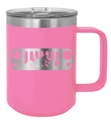 JK Grill Mountains - 15oz Mug Laser Engraved - Image 12