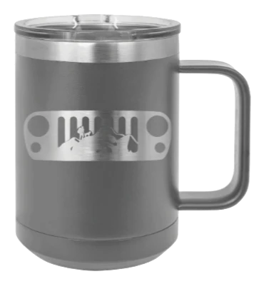 JK Grill Mountains - 15oz Mug Laser Engraved - Image 4