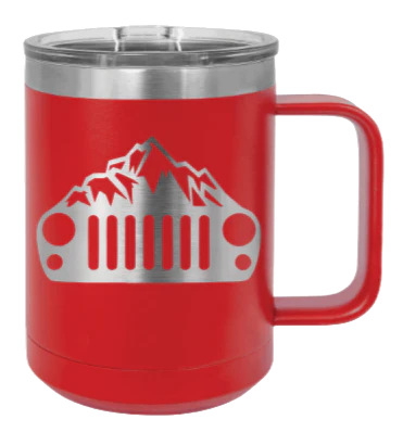 JK Mountains - 15oz Mug Laser Engraved - Image 14