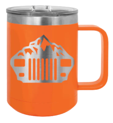 YJ Mountains - 15oz Mug Laser Engraved - Image 11