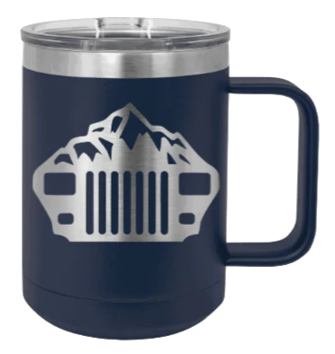YJ Mountains - 15oz Mug Laser Engraved - Image 9