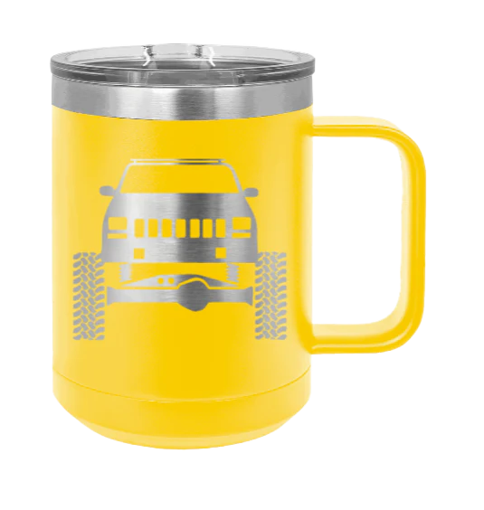 Jeep Cherokee - 15oz Mug Laser Engraved - Image 17