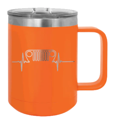 TJ Heartbeat - 15oz Mug Laser Engraved - Image 11
