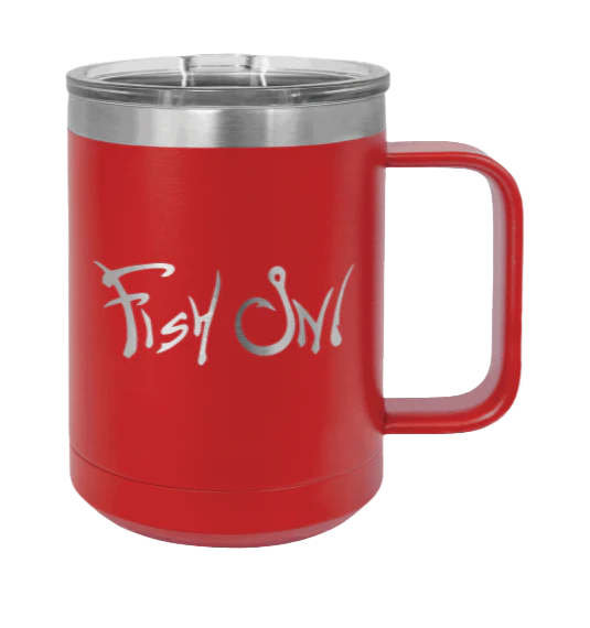 Fish On - 15oz Mug Laser Engraved - Image 14