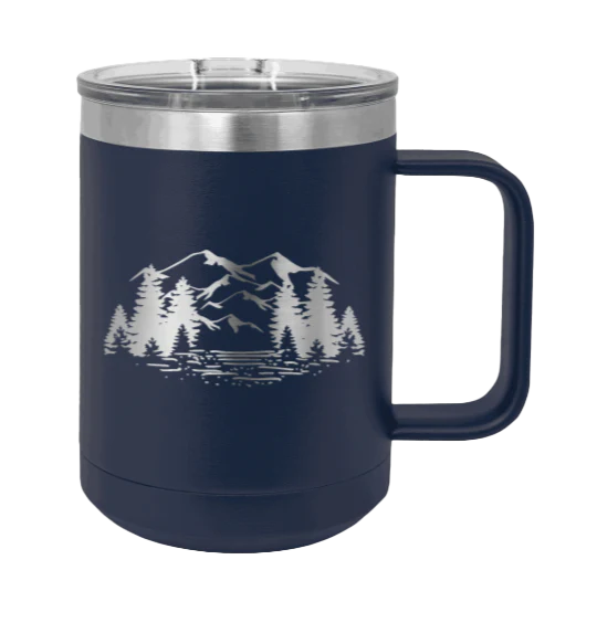 Mountains - 15oz Mug Laser Engraved - Image 9