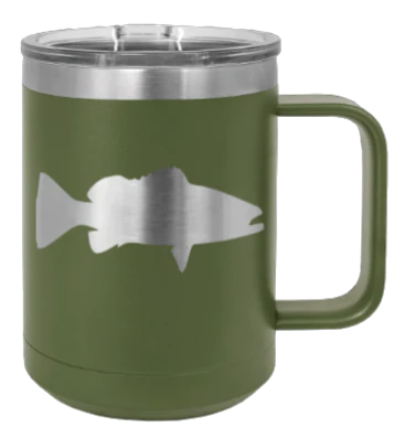 Bass - 15oz Mug Laser Engraved - Image 10