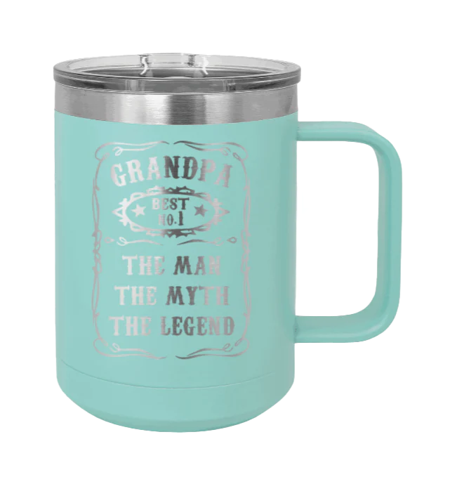 The Man, The Myth, The Legend - 15oz Mug Laser Engraved - Image 15