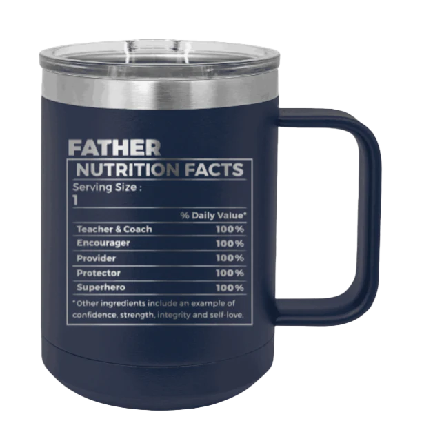 Father Nutrition - 15oz Mug Laser Engraved - Image 9